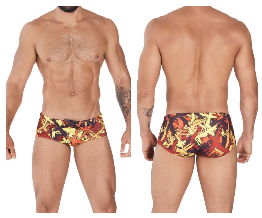 Clever 0376 Hit Swim Briefs Yellow