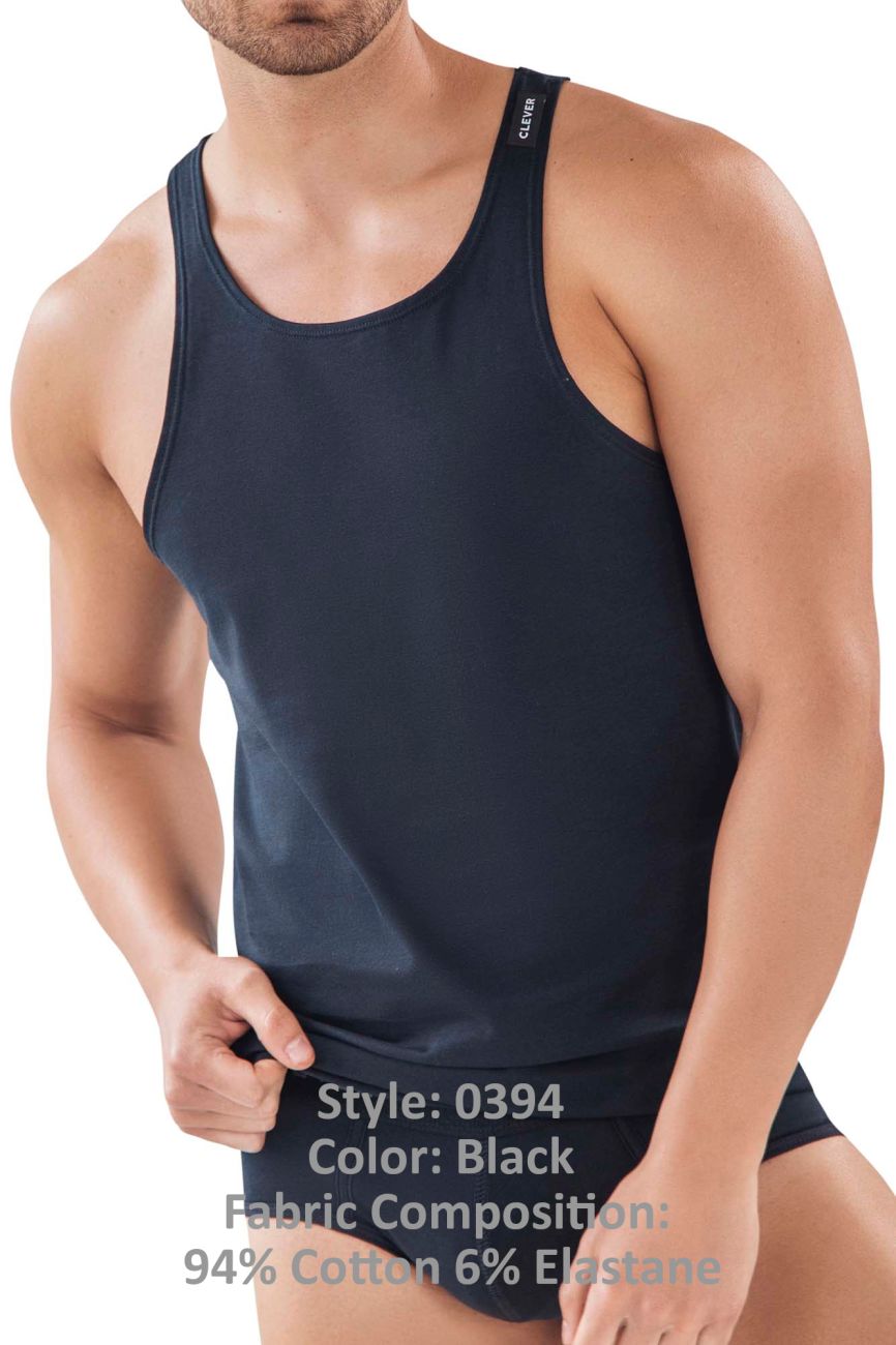 Clever 0394 Progress Tank Top Black