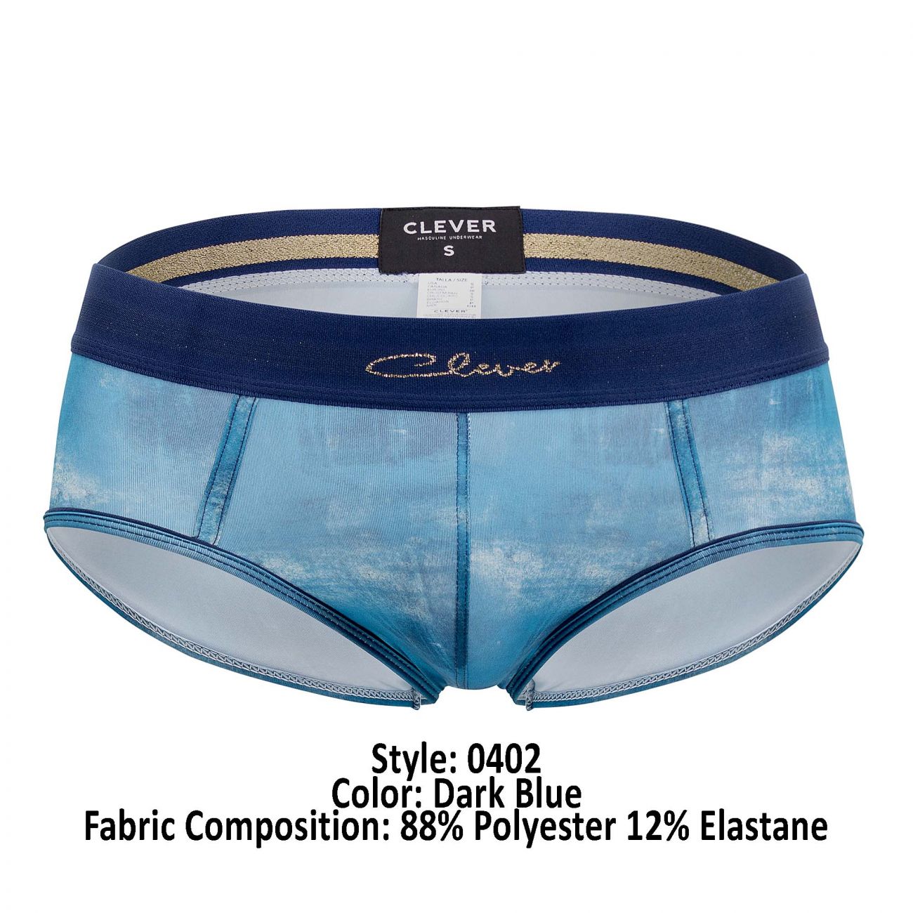 Clever 0402 Risk Briefs Dark Blue