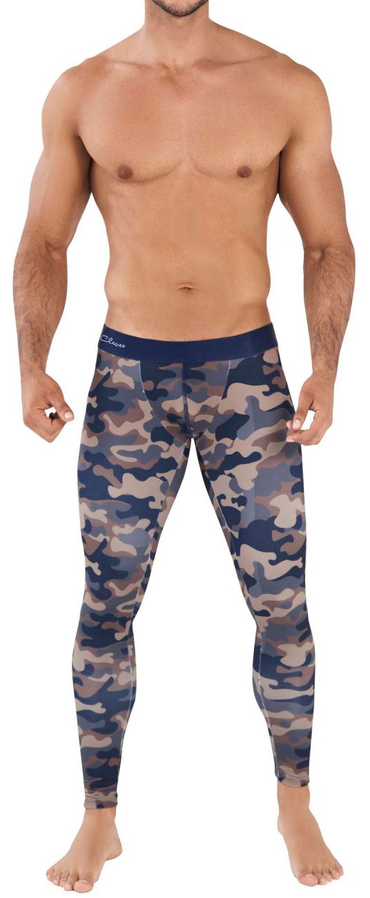 Clever 0427 Action Athletic Pants Brown