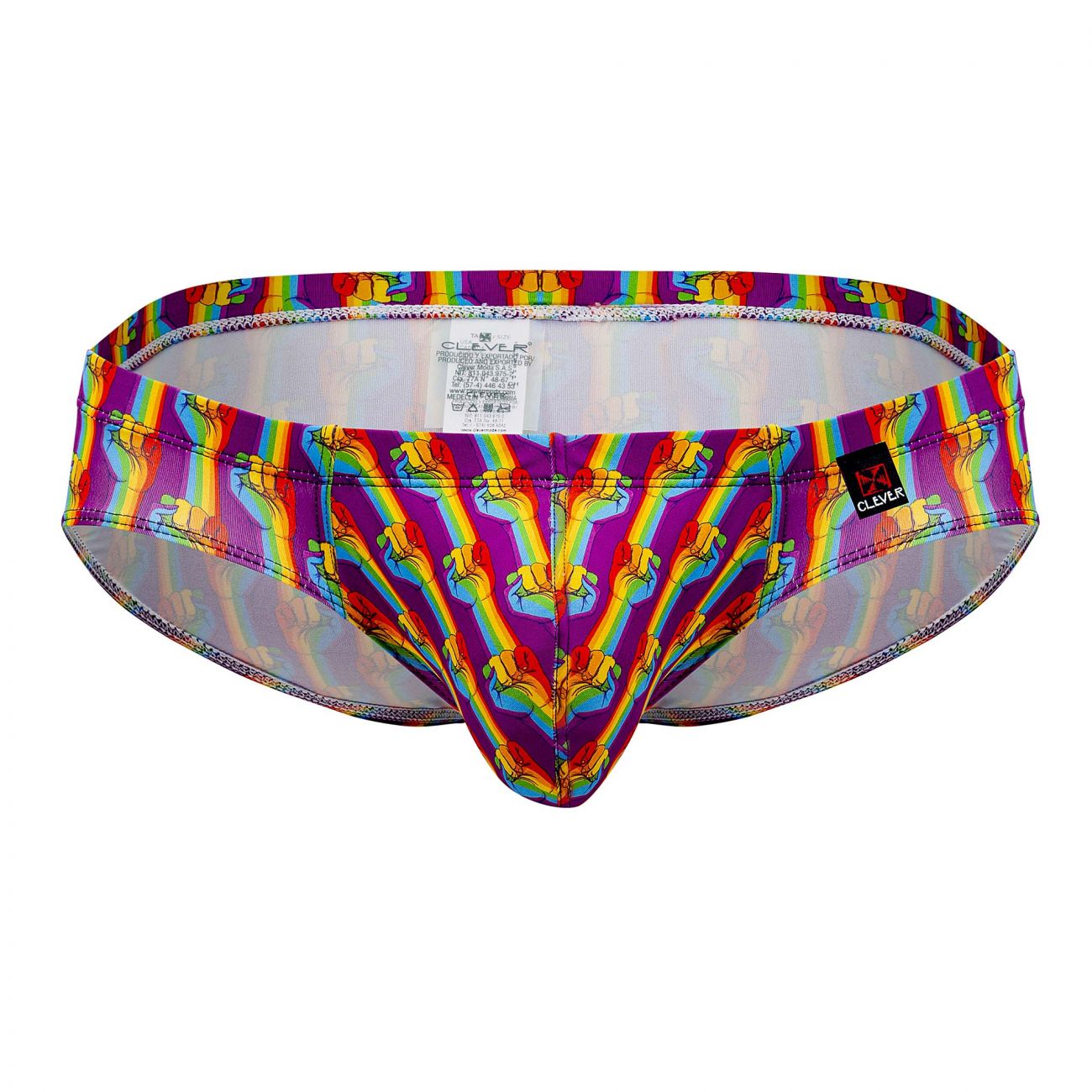 Clever 0559-1 Pride Briefs Rainbow