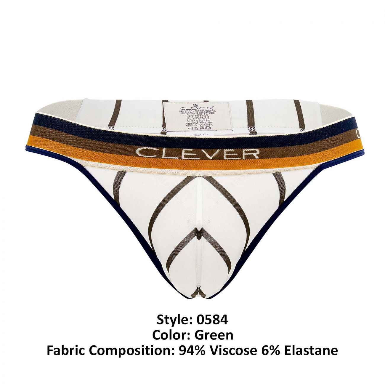 Clever 0584-1 Play Thongs Green