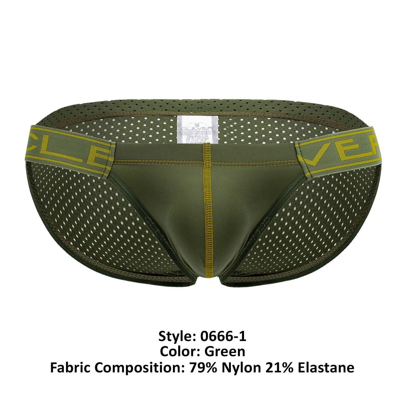 Clever 0666-1 Game Briefs Green