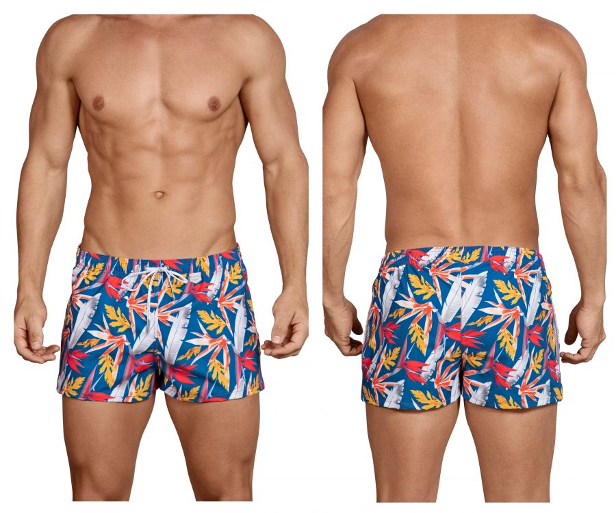 Clever 0705 Vara Swim Trunks Red