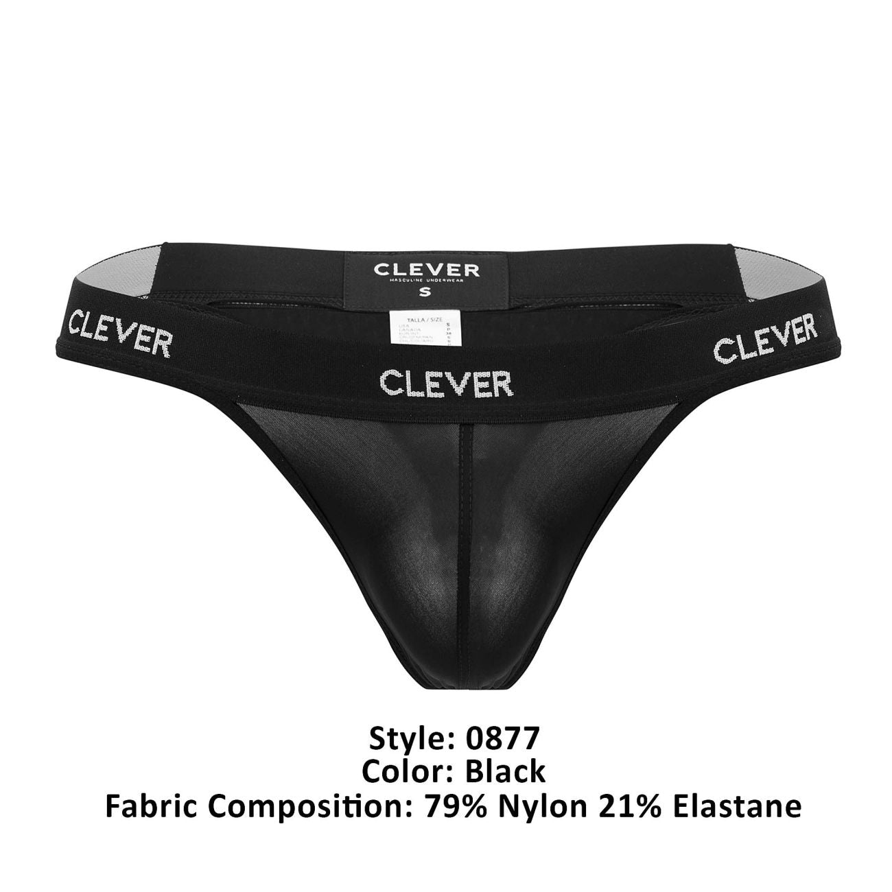 Clever 0877 Venture Thongs Black