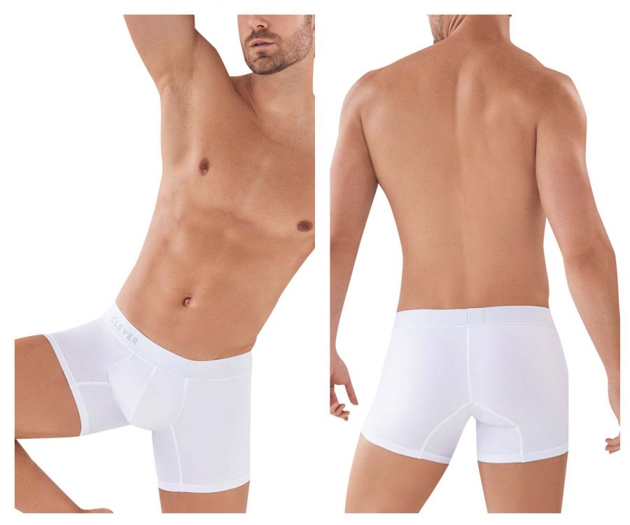 Clever 0880 Match Boxer Briefs White