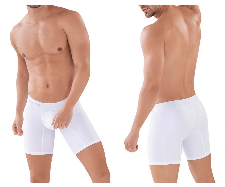 Clever 0885 Match Boxer Briefs White