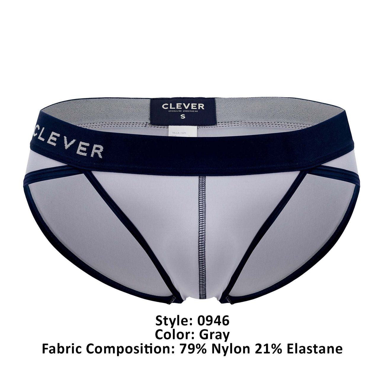 Clever 0946 Simple Bikini Gray