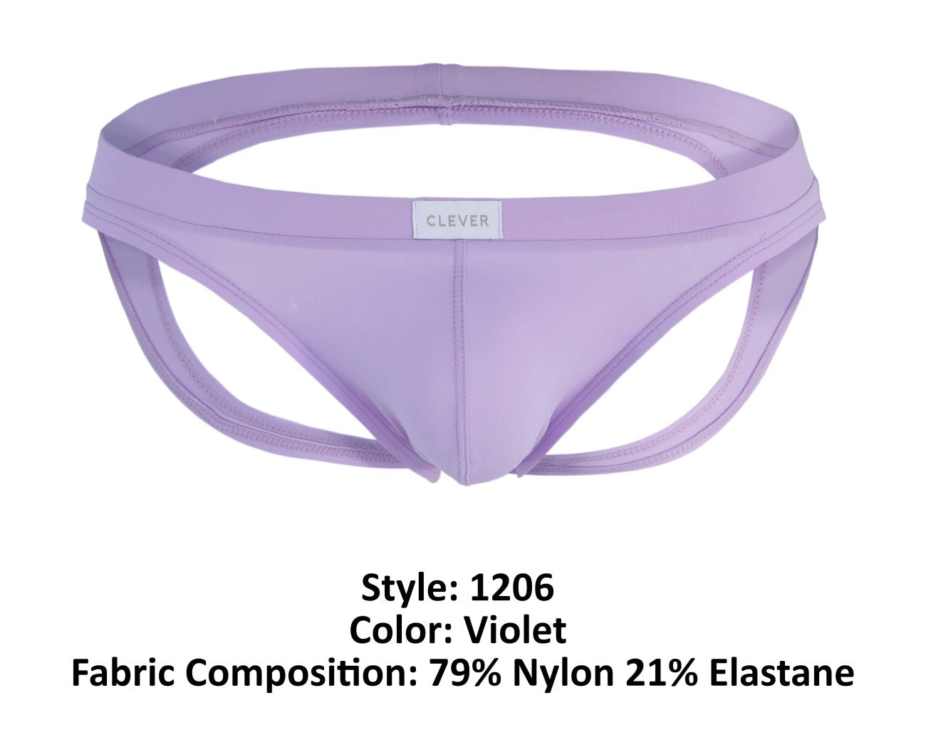 Clever 1206 Angel Jockstrap Violet