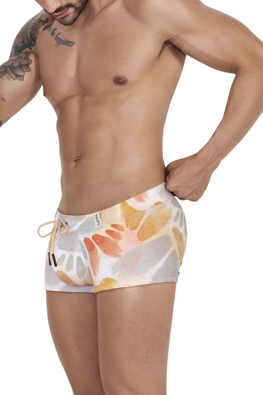 Clever 1249 Candela Swim Trunks Beige