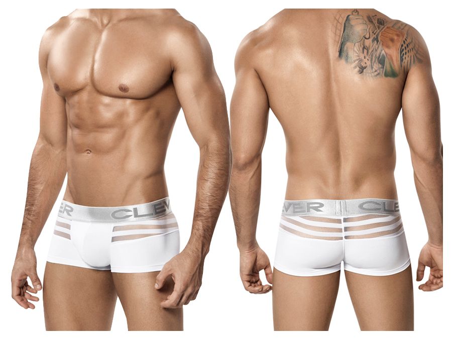Clever 2210 Ammolite Latin Boxer Brief White