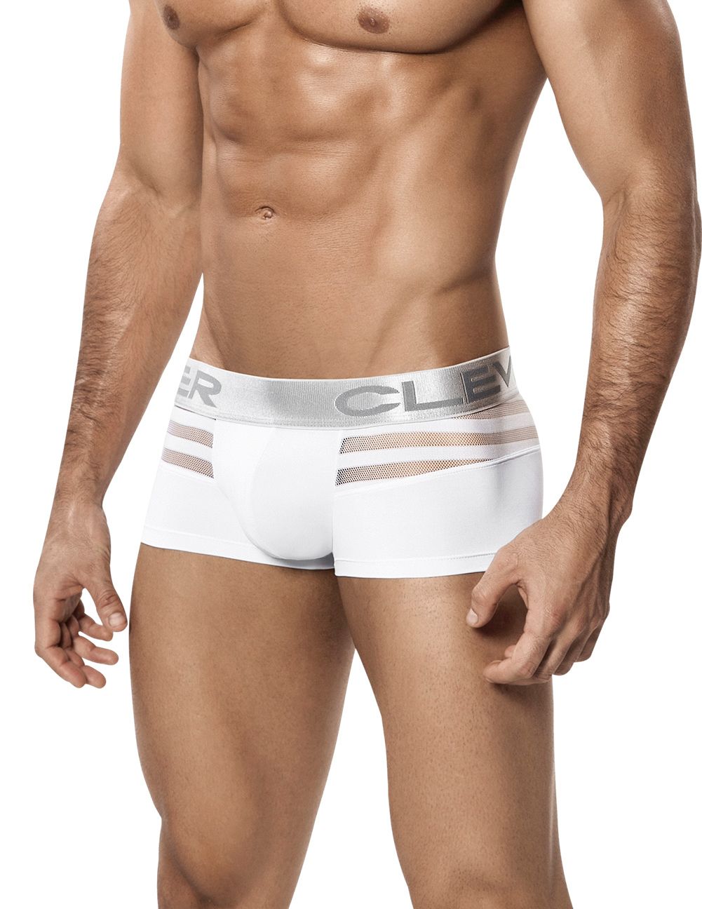 Clever 2210 Ammolite Latin Boxer Brief White