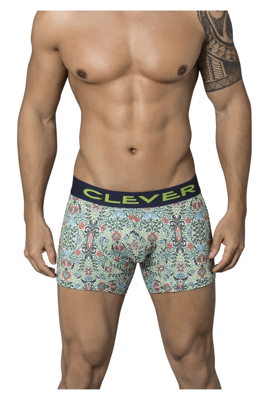 Clever 2344 Ivy Boxer Briefs Green Multi