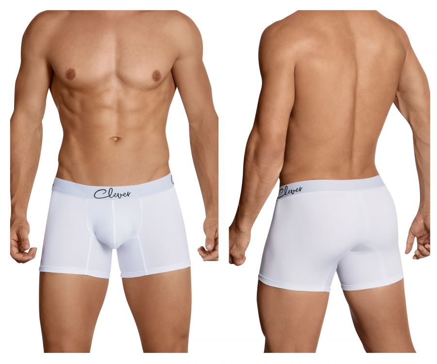 Clever 2420 Neron Boxer Briefs White