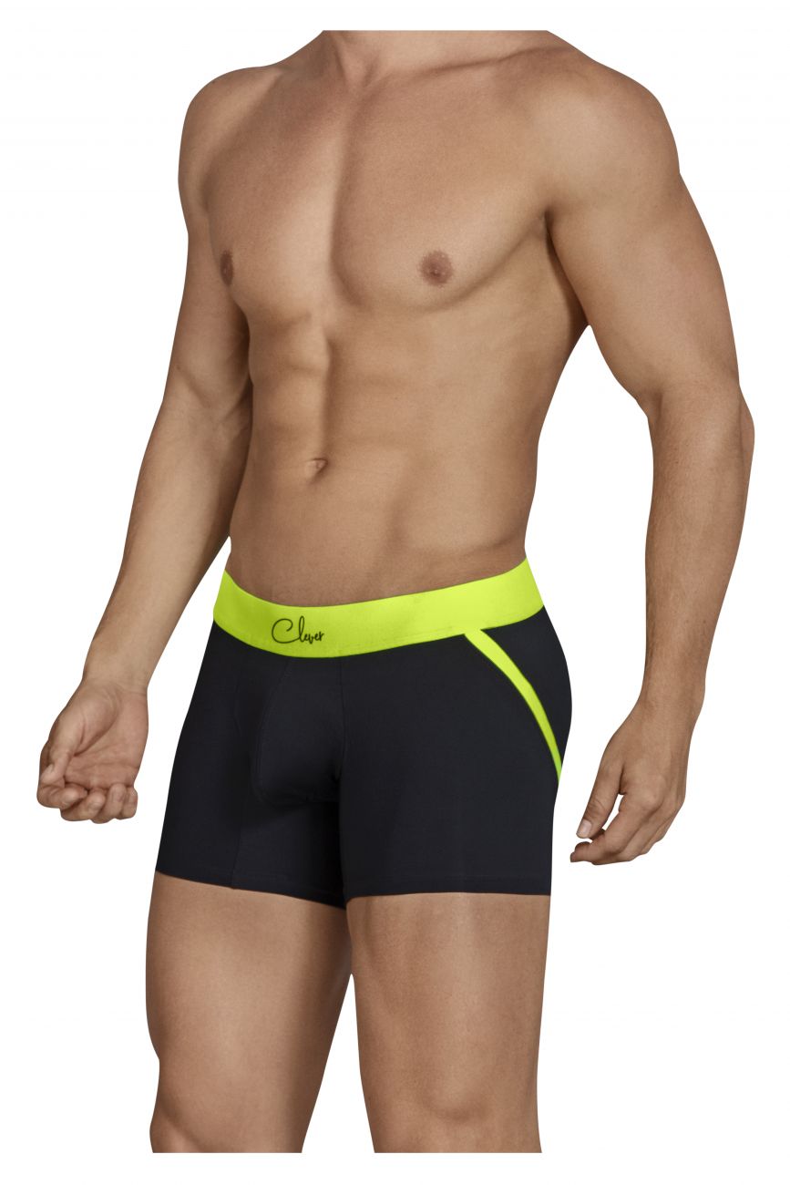 Clever 2436 Fedelity Boxer Briefs Black