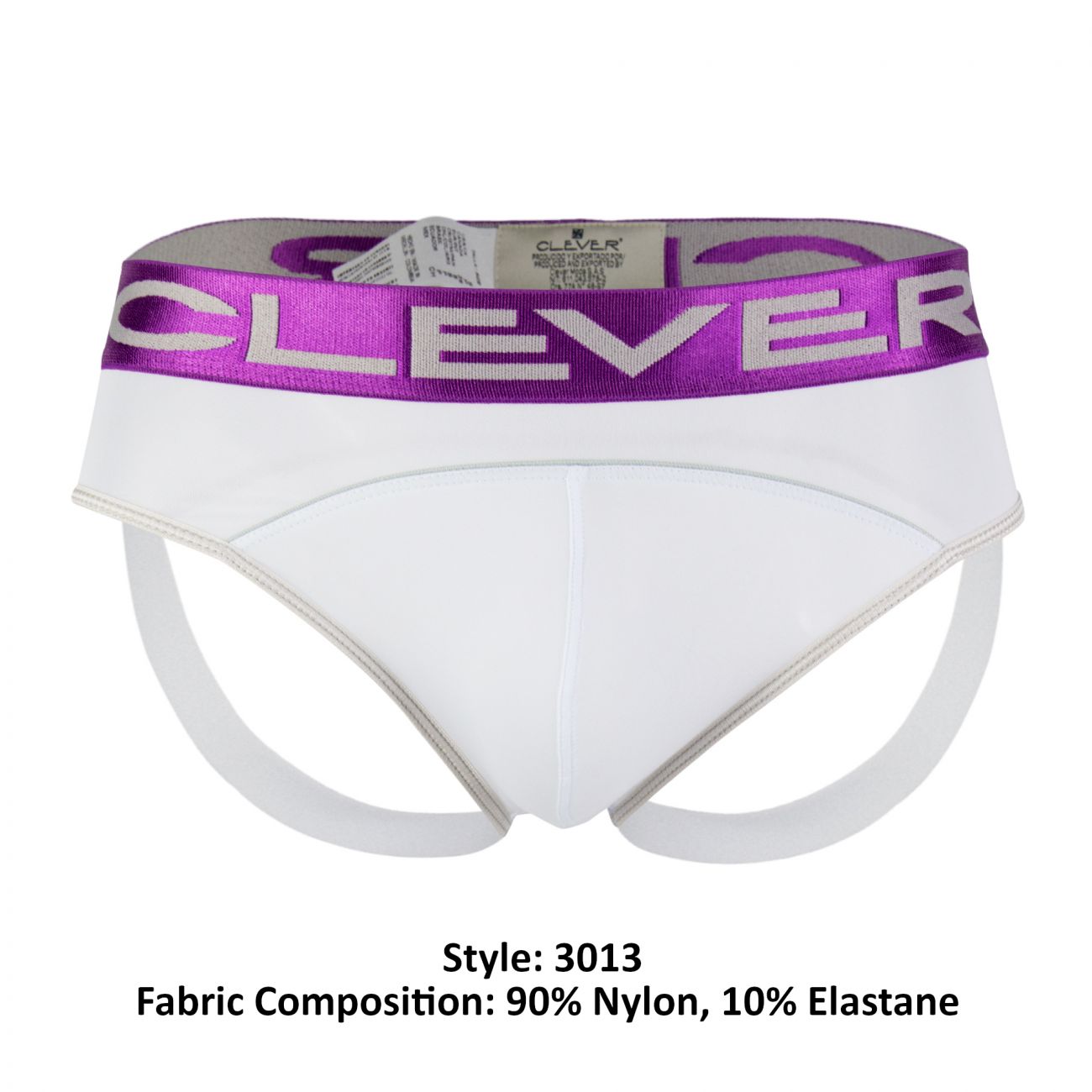 Clever 3013 Polar Jockstrap White