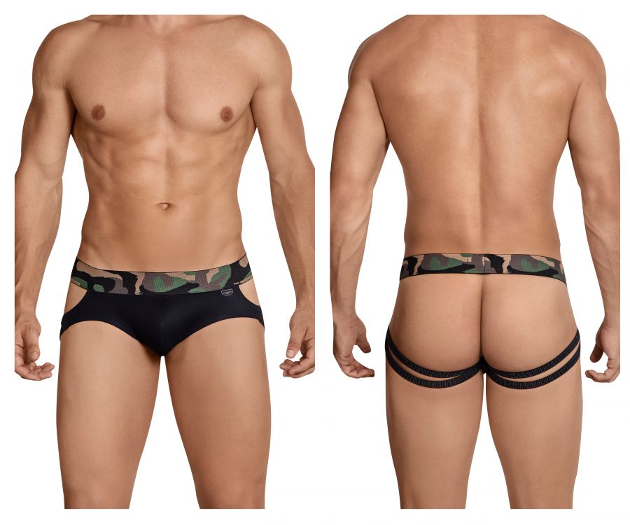 Clever 3022 Hostiliano Jockstrap Black
