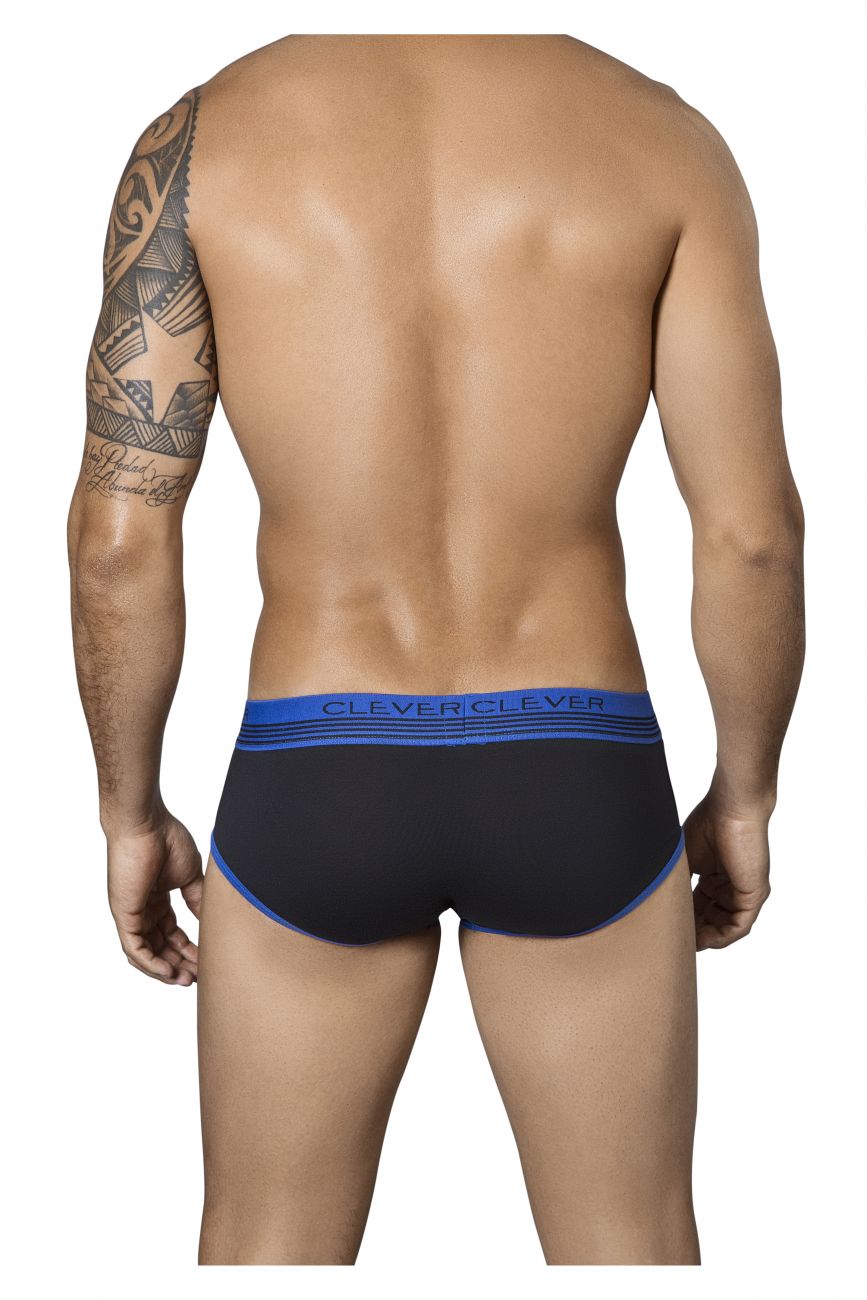 Clever 5334 Slang Piping Briefs Black