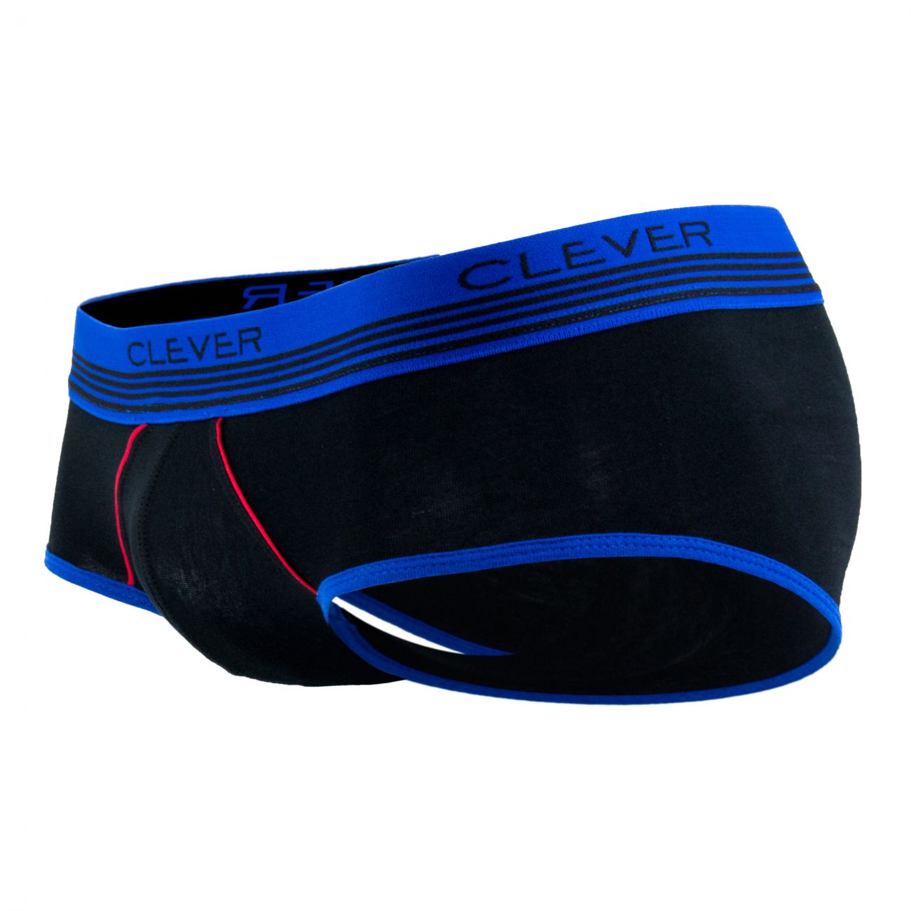 Clever 5334 Slang Piping Briefs Black