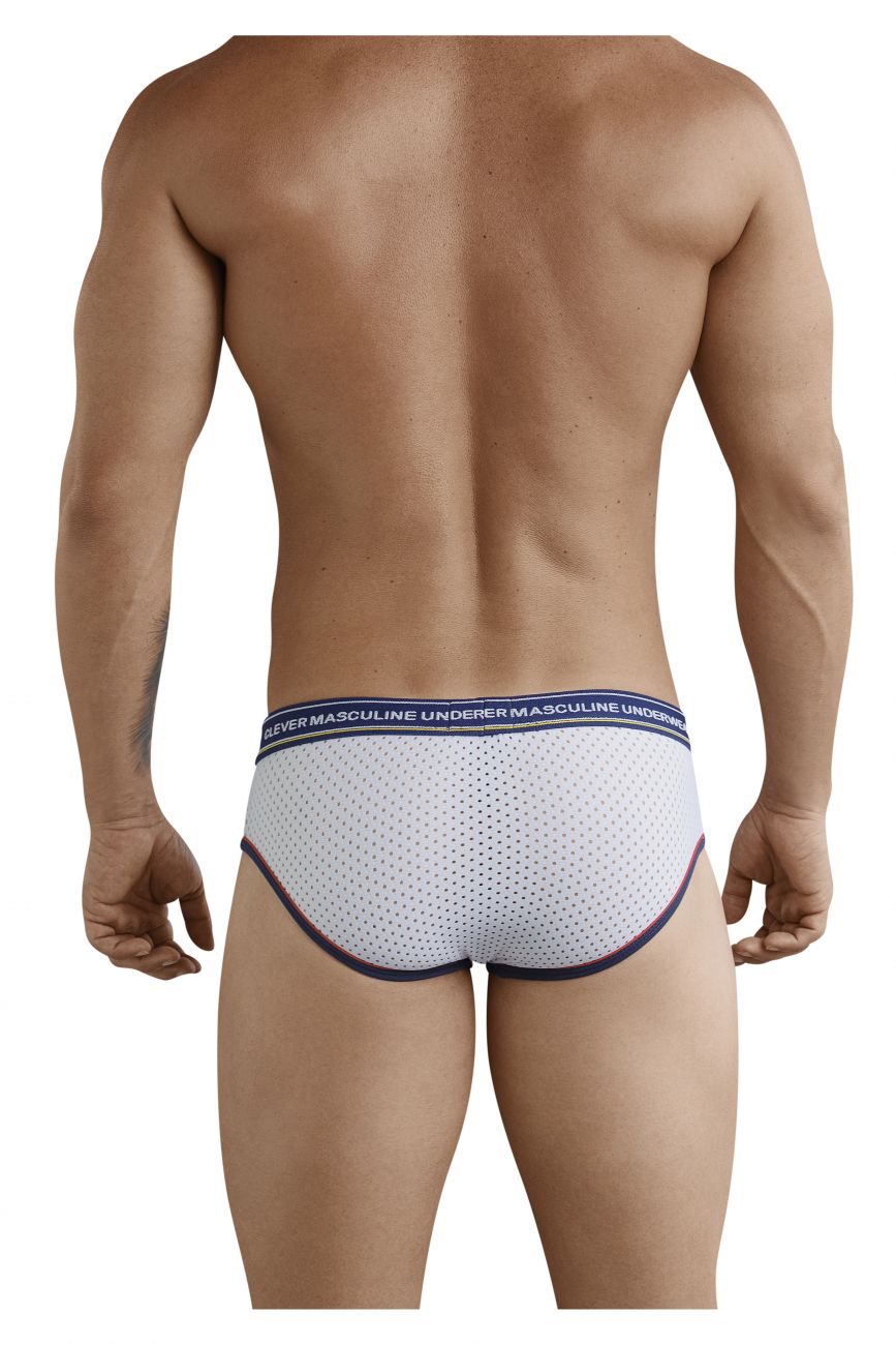 Clever 5375 Fransua Piping Briefs White