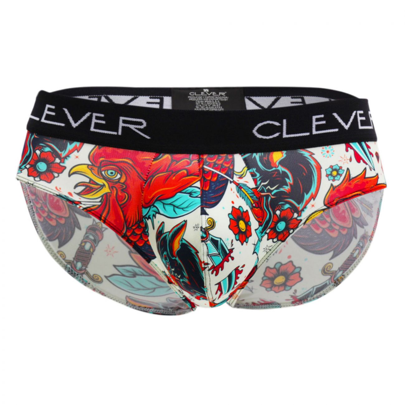 Clever 5406 Reaction Latin Briefs Gold Multi