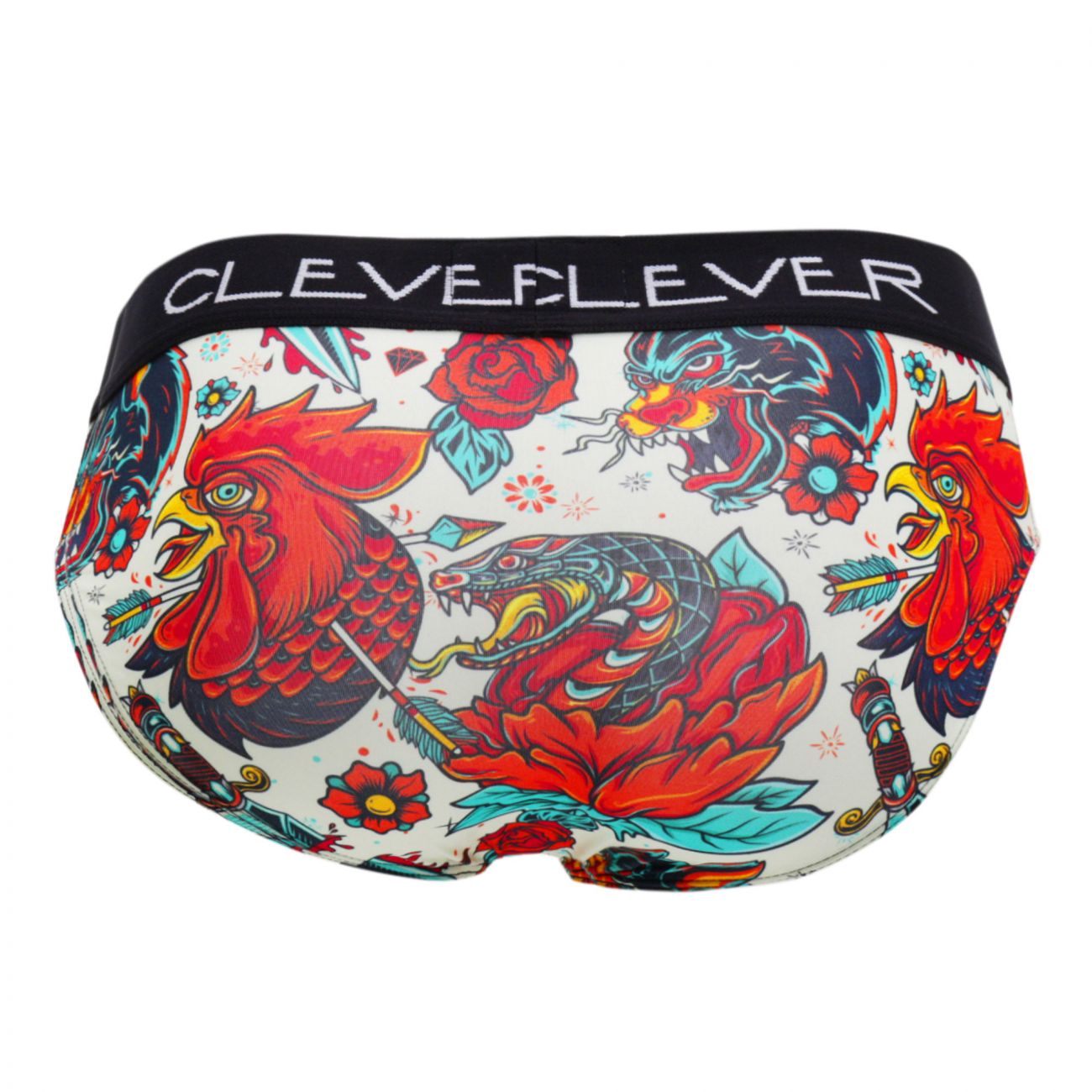 Clever 5406 Reaction Latin Briefs Gold Multi