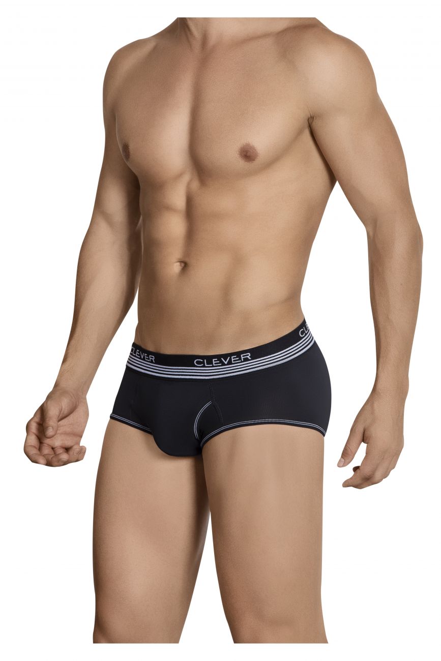 Clever 5410 Julio Piping Briefs Black