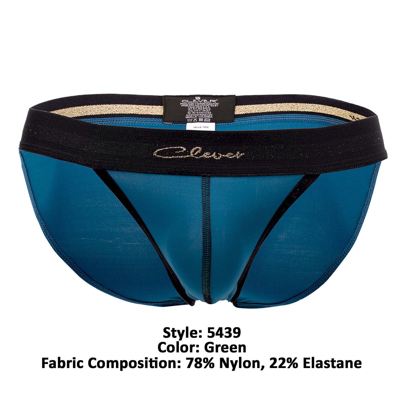 Clever 5439 Respect Briefs Green