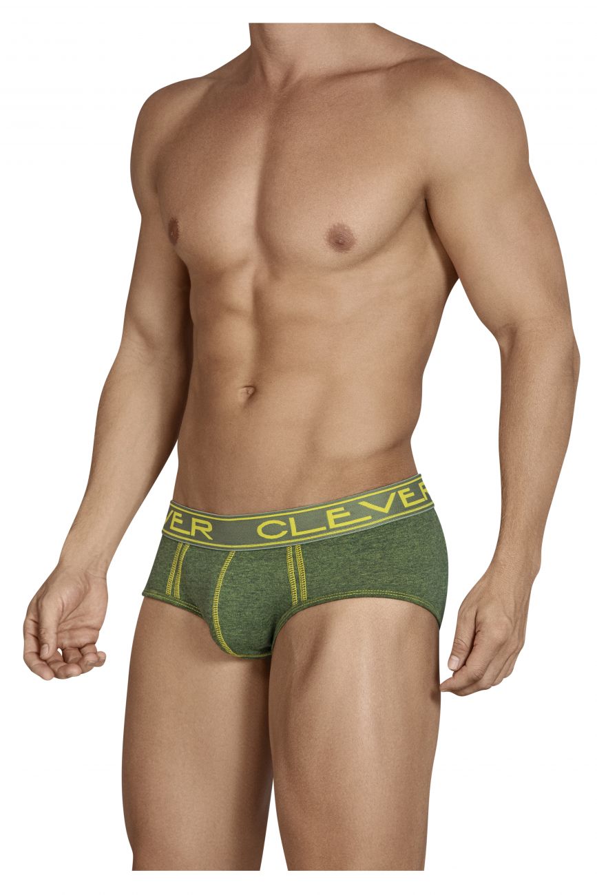 Clever 5445 Sinto Piping Briefs Green