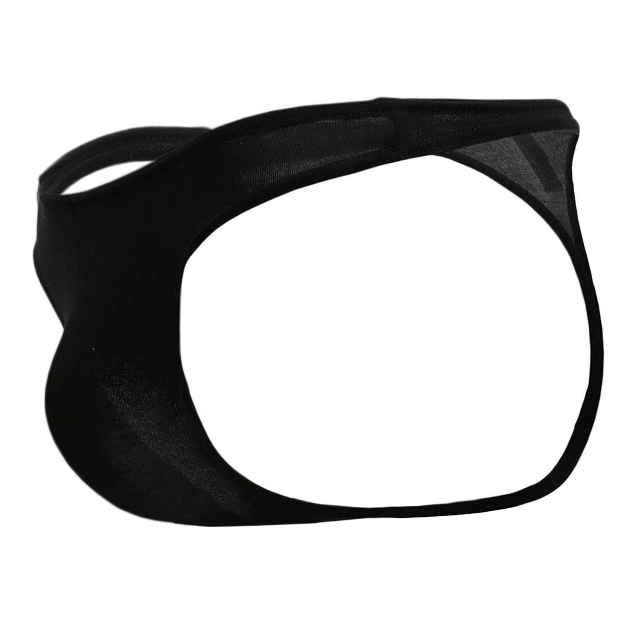 Doreanse 1280-BLK Hang-loose Mens Thong Black