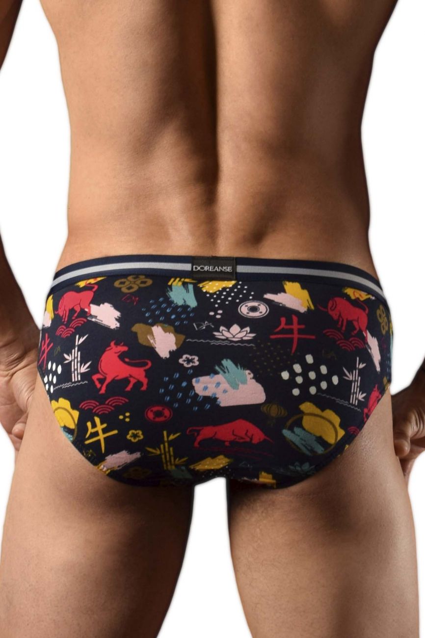Doreanse 1305-PRN Year of the Bull Briefs