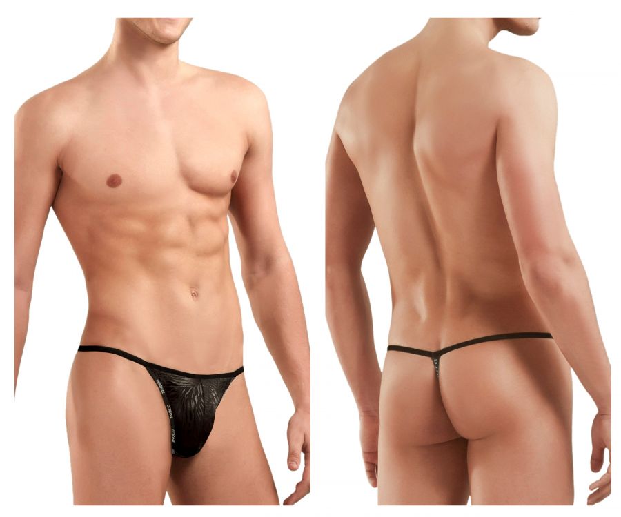 Doreanse 1326-PAN Flashy G-String Black Panther