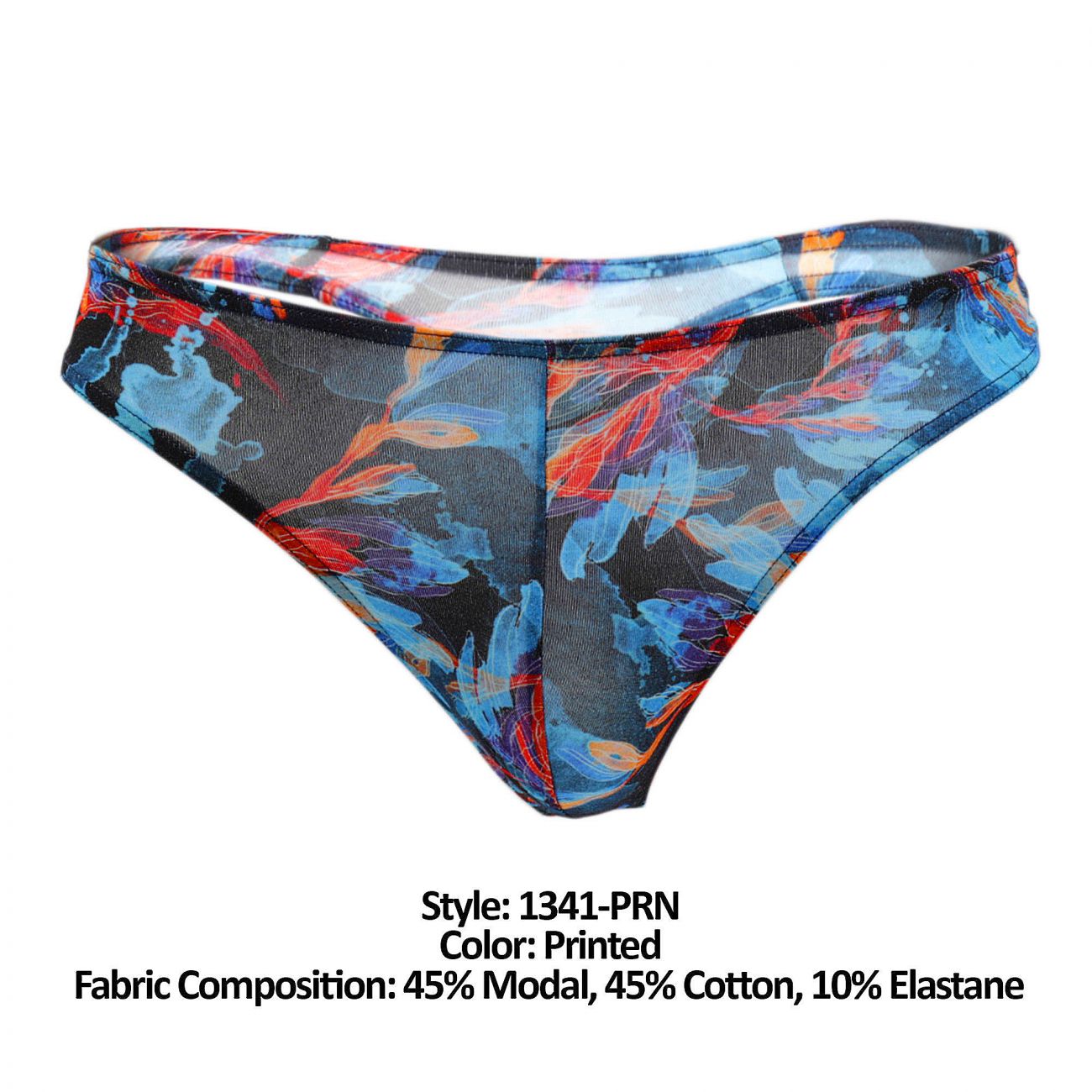 Doreanse 1341-PRN Deep Sea Mens Thong Printed