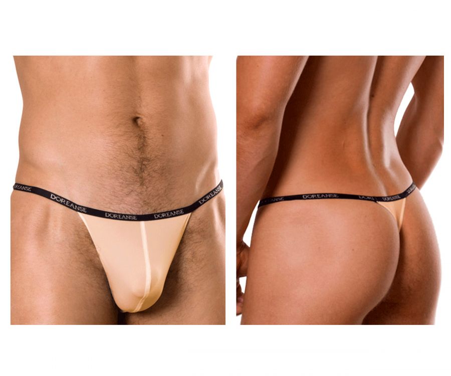 Doreanse 1390- Aire Mens Thong Tan