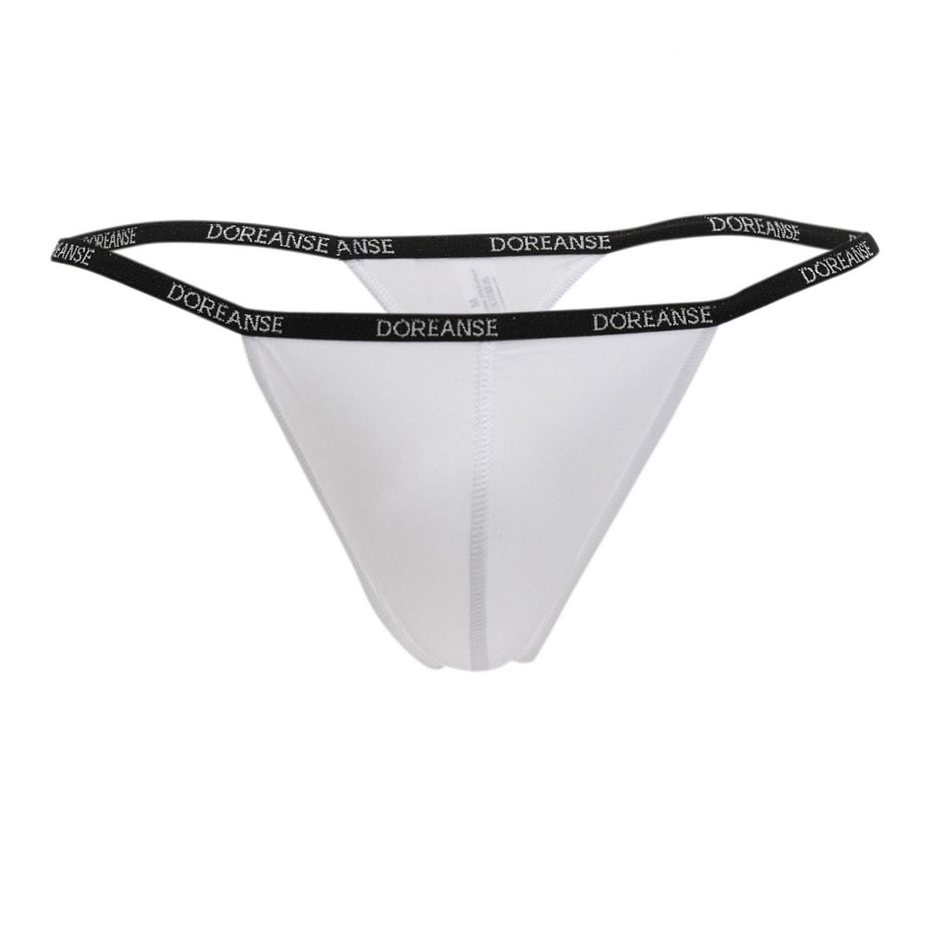 Doreanse 1390-WHT Aire Mens Thong White