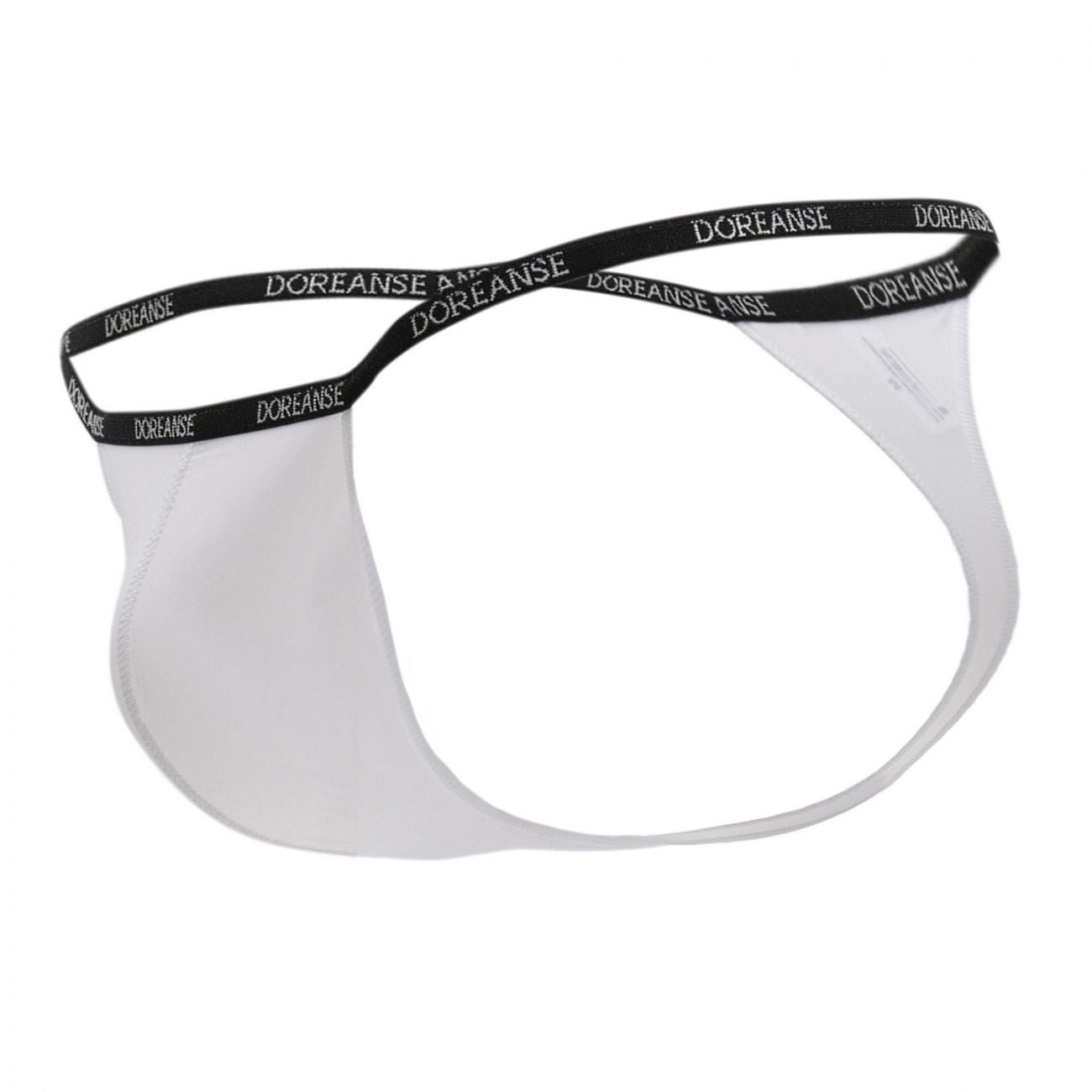 Doreanse 1390-WHT Aire Mens Thong White