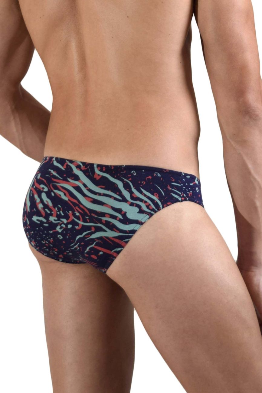 Doreanse 1409-PRN Submarine Briefs Printed Plus Sizes