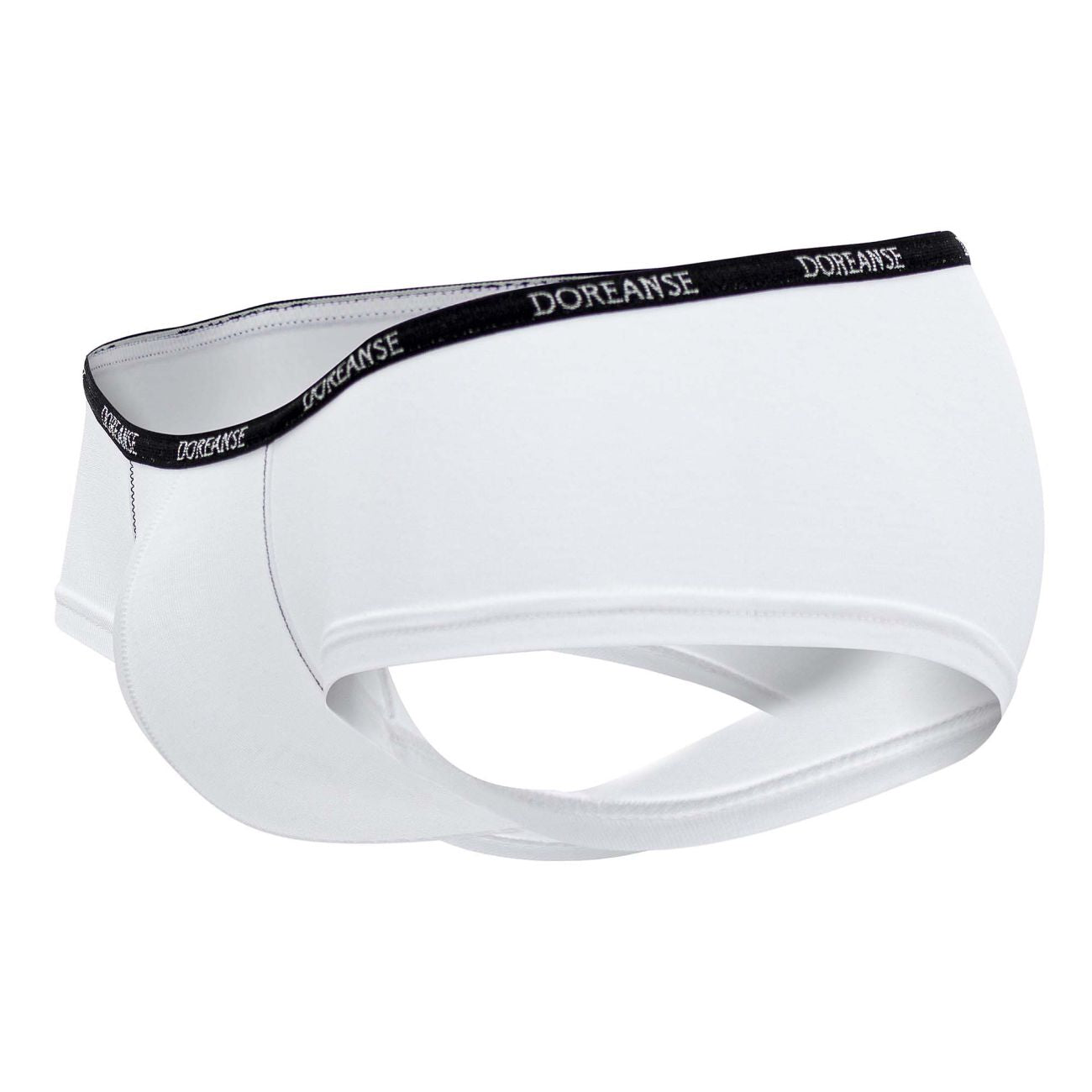 Doreanse 1781-WHT Naked Mini Trunk Color White Plus Sizes