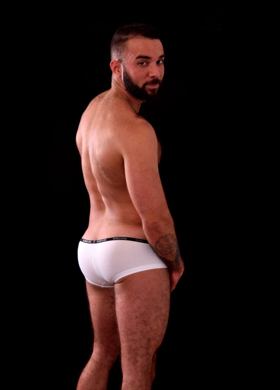 Doreanse 1781-WHT Naked Mini Trunk Color White Plus Sizes