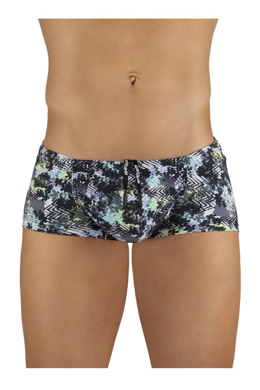 ErgoWear EW1057 FEEL Swim Zigzag Swim Trunks Multi Coloured