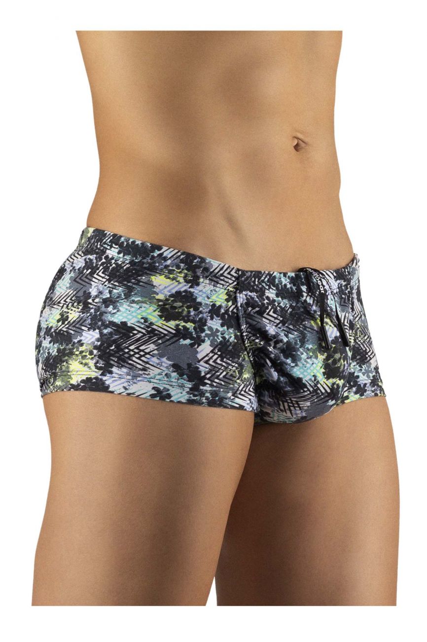 ErgoWear EW1057 FEEL Swim Zigzag Swim Trunks Multi Coloured