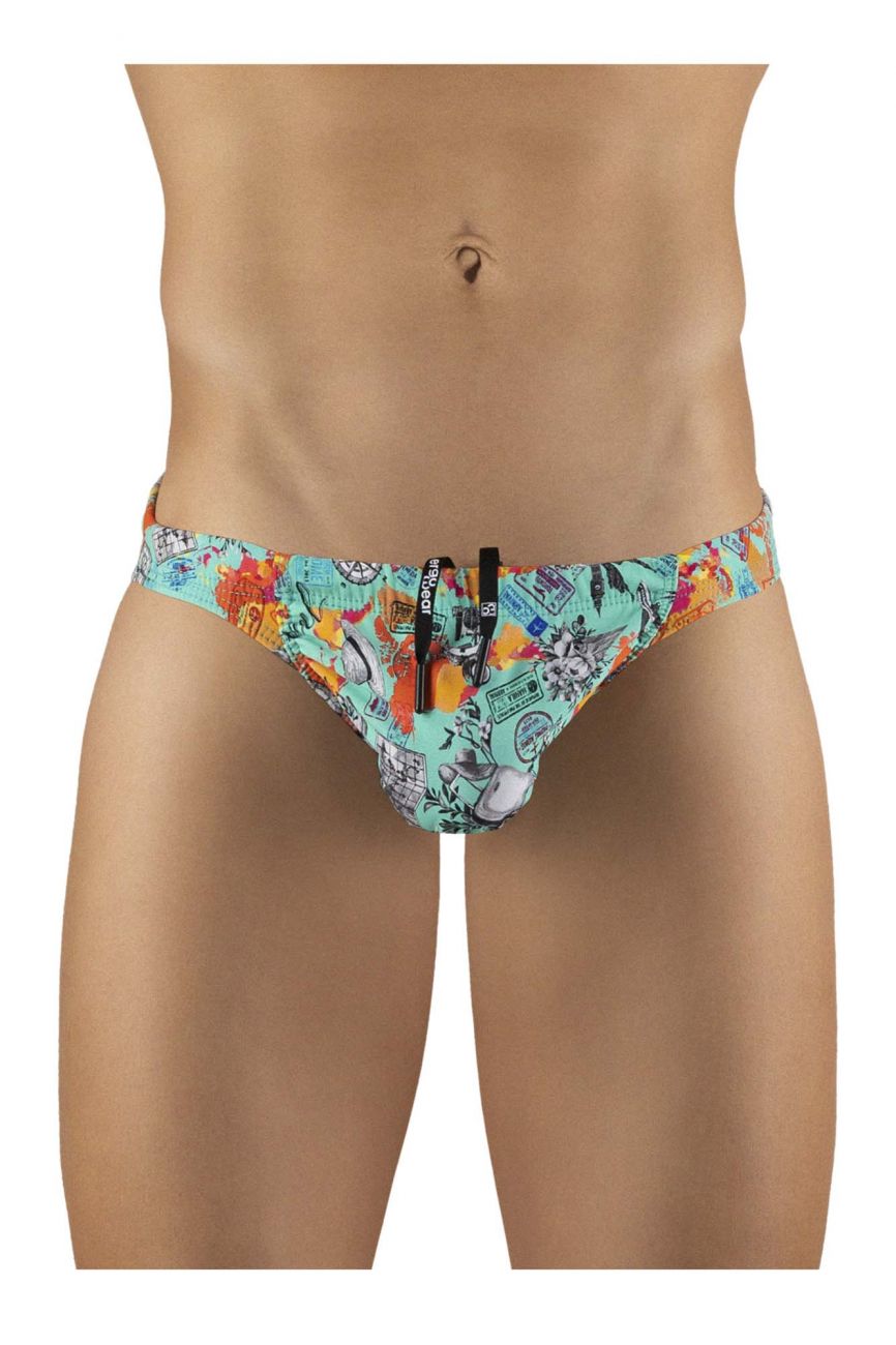 ErgoWear EW1062 FEEL Swim Voyager Swim Briefs Turquoise