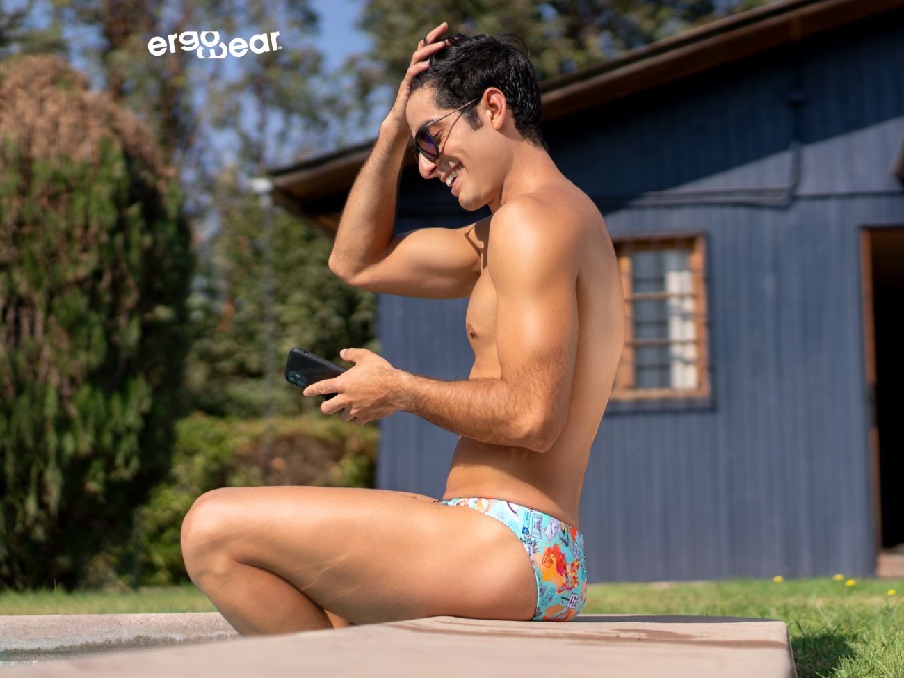 ErgoWear EW1062 FEEL Swim Voyager Swim Briefs Turquoise