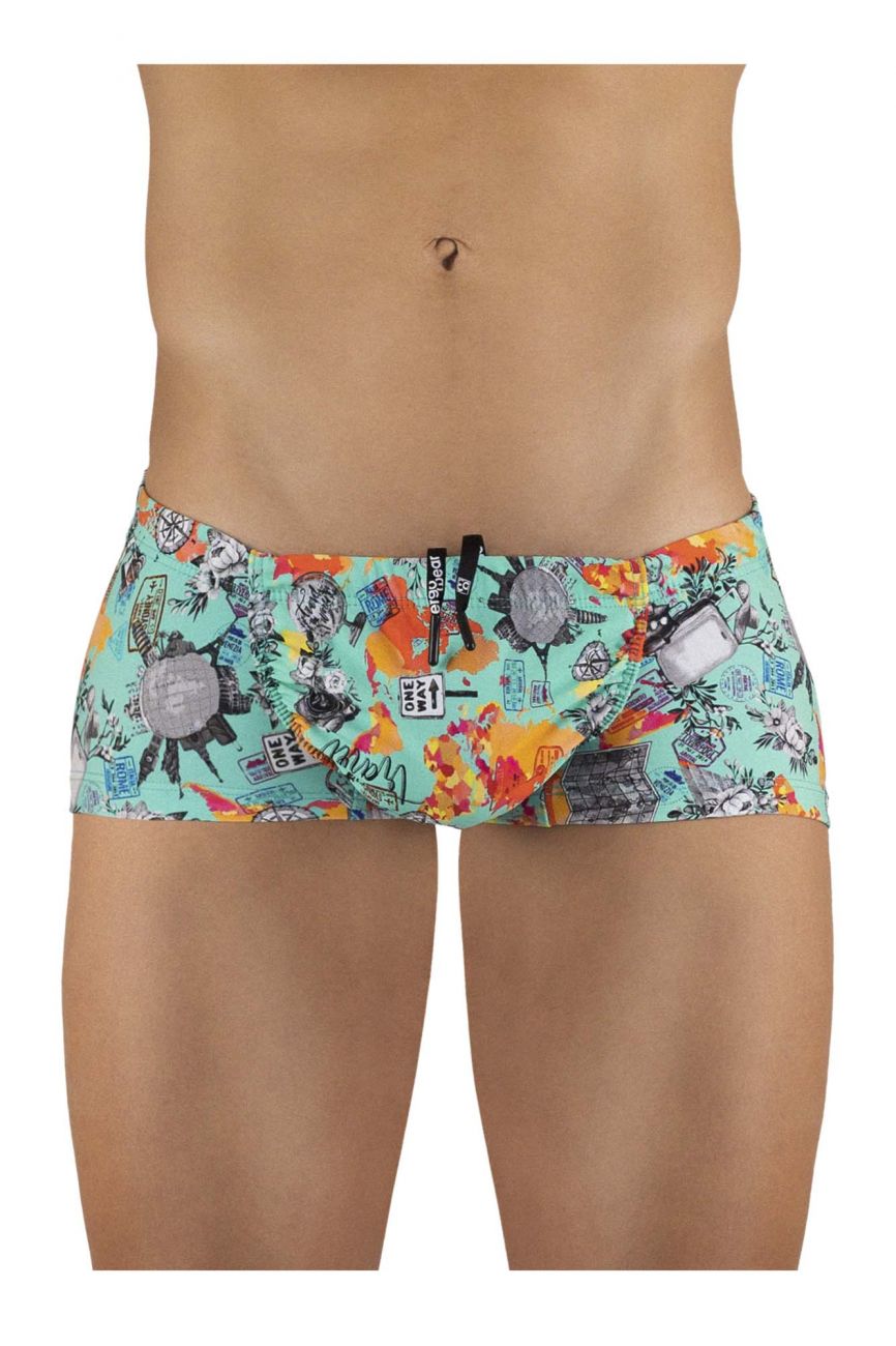 ErgoWear EW1063 FEEL Swim Voyager Swim Trunks Turquoise