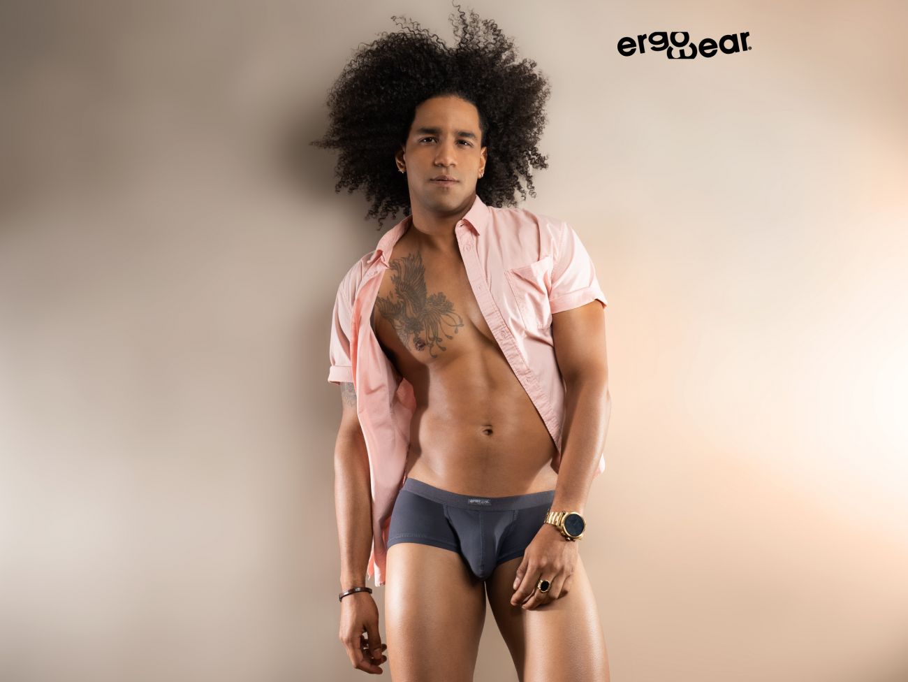 ErgoWear EW1137 SLK Trunks Dark Gray