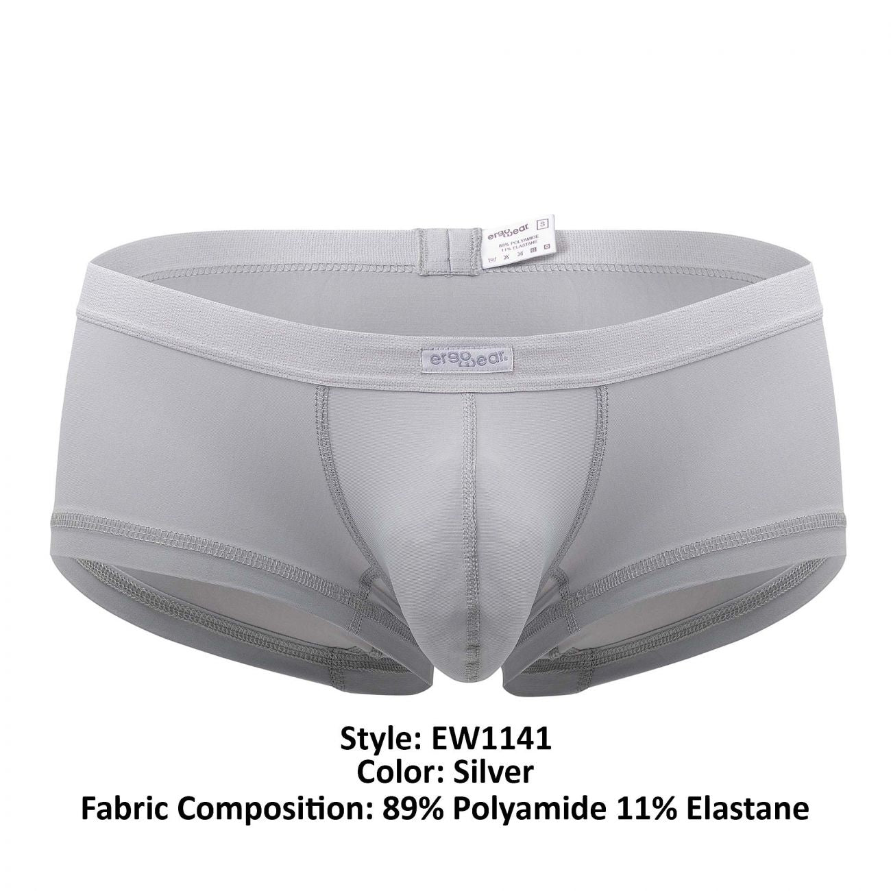 ErgoWear EW1141 SLK Trunks Silver