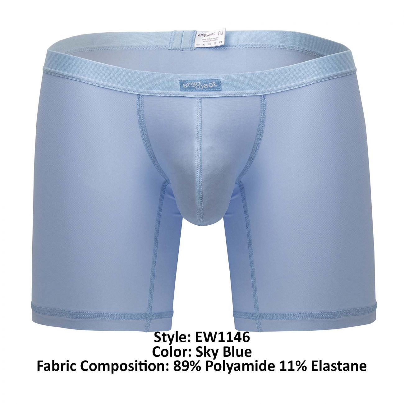 ErgoWear EW1146 SLK Boxer Briefs Sky Blue