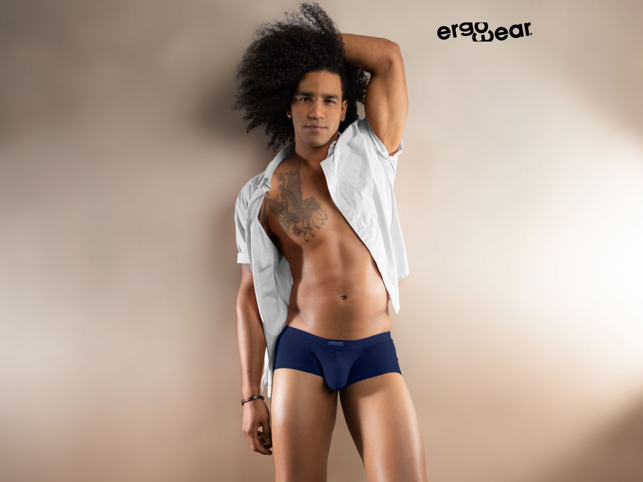 ErgoWear EW1149 SLK Trunks Navy Blue
