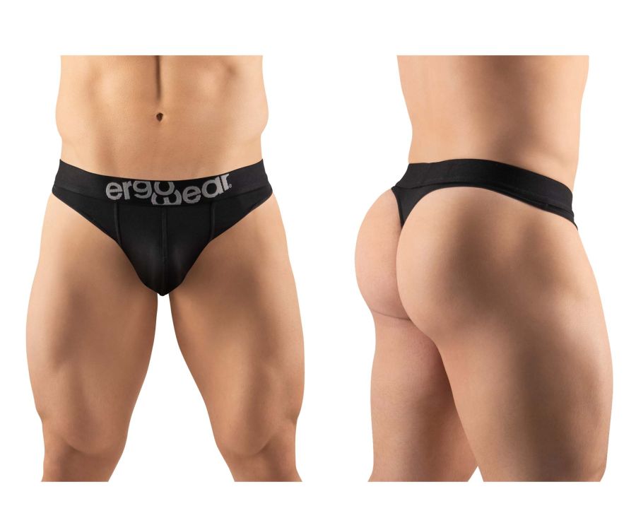 ErgoWear EW1182 HIP Thongs Black