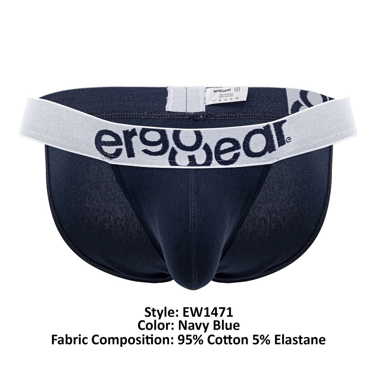 ErgoWear EW1471 MAX COTTON Bikini Navy Blue